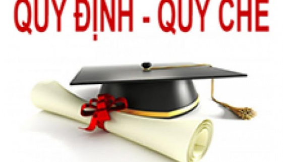 Các Quy định về Học bổng, học phí